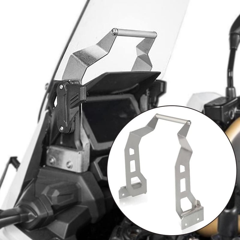 OXLLONE Motorcycle Mobile Phone GPS Navigation Plate Bracket for CRF1100L Africa Twin Adventure Sports 2019-2021 (Black) - Image 5
