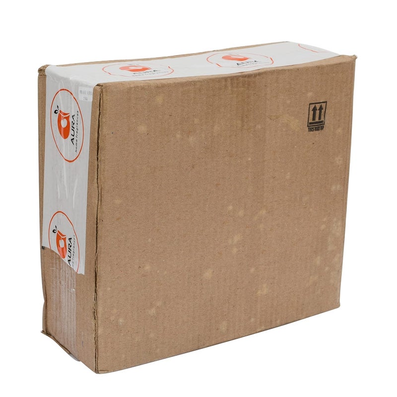 AURA Utility BOROSLATE Glass UNSCENTED Soy Wax Candle VASE Pack of 3 White - Image 5