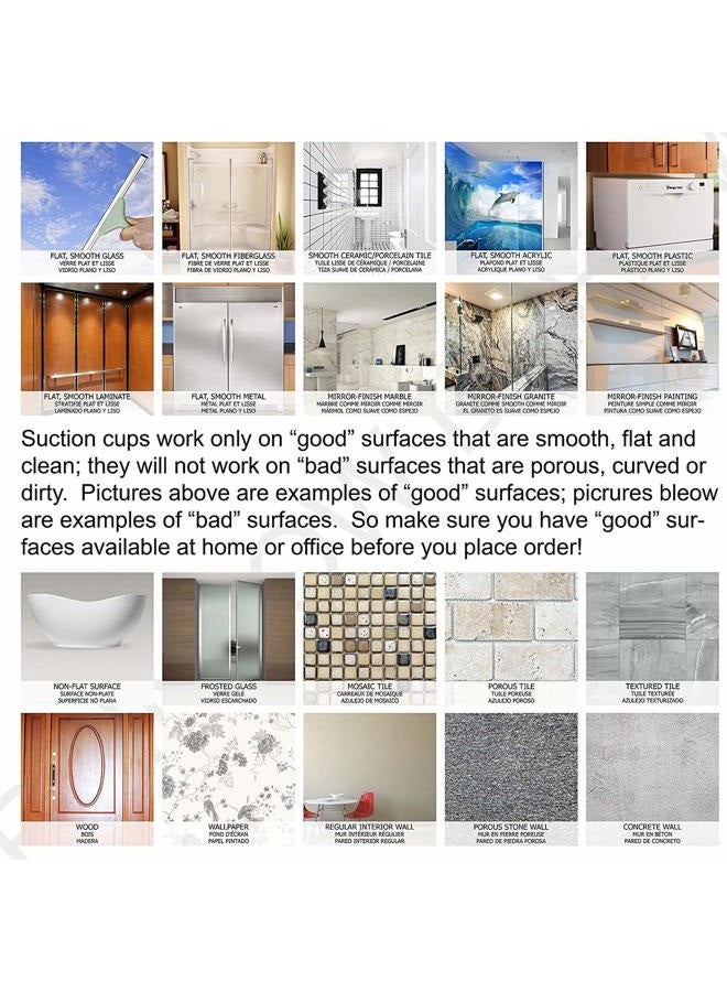 YYST Suction Cup Hook Cleat for Pet Dog & cat Bathtub, Shower & Bathing, Grooming Tether - No Leash - Image 4