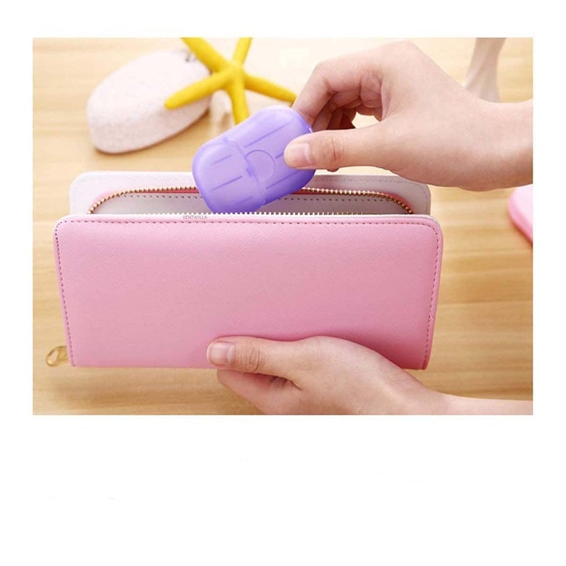 VENTWILLA paper soap strips for handwashing when travelling pack of 2 - Image 3