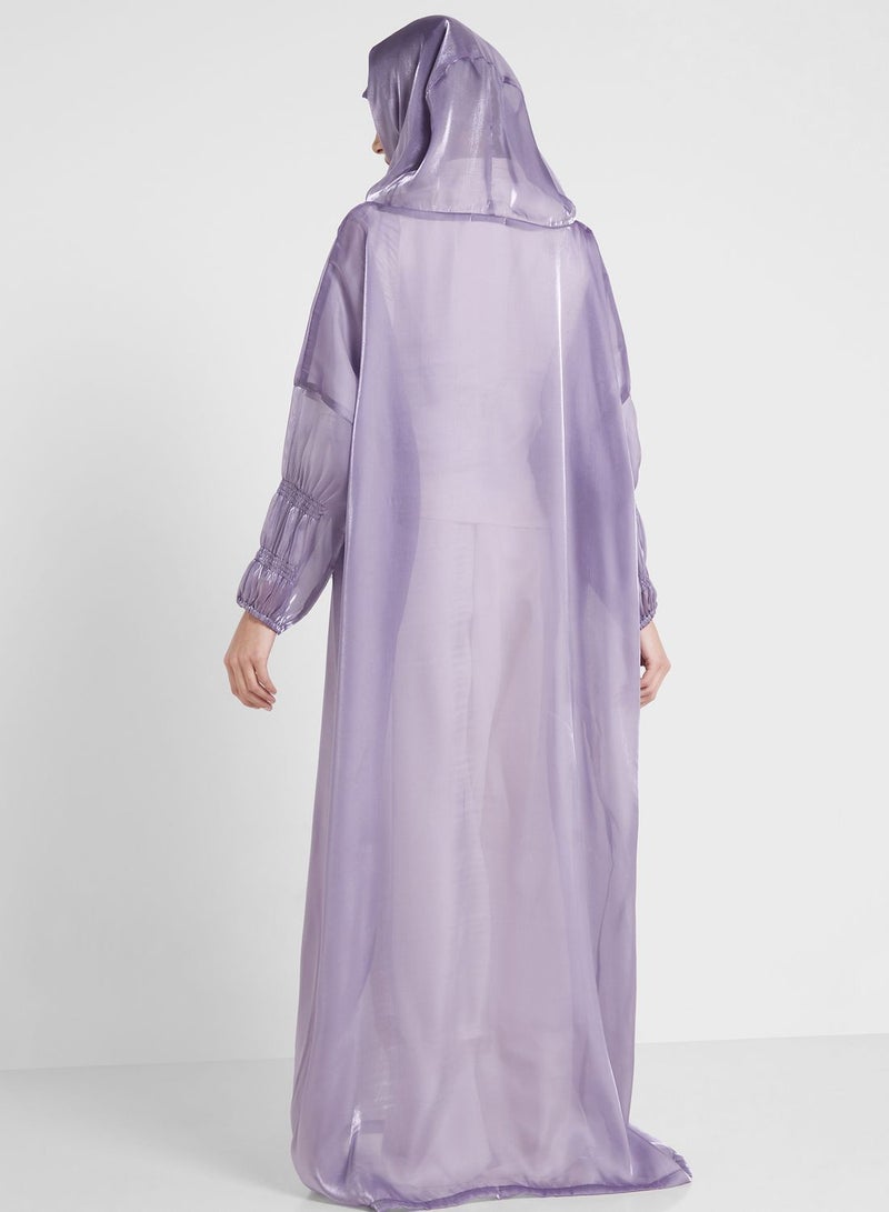 Shirred Sleeve Prayer Dress