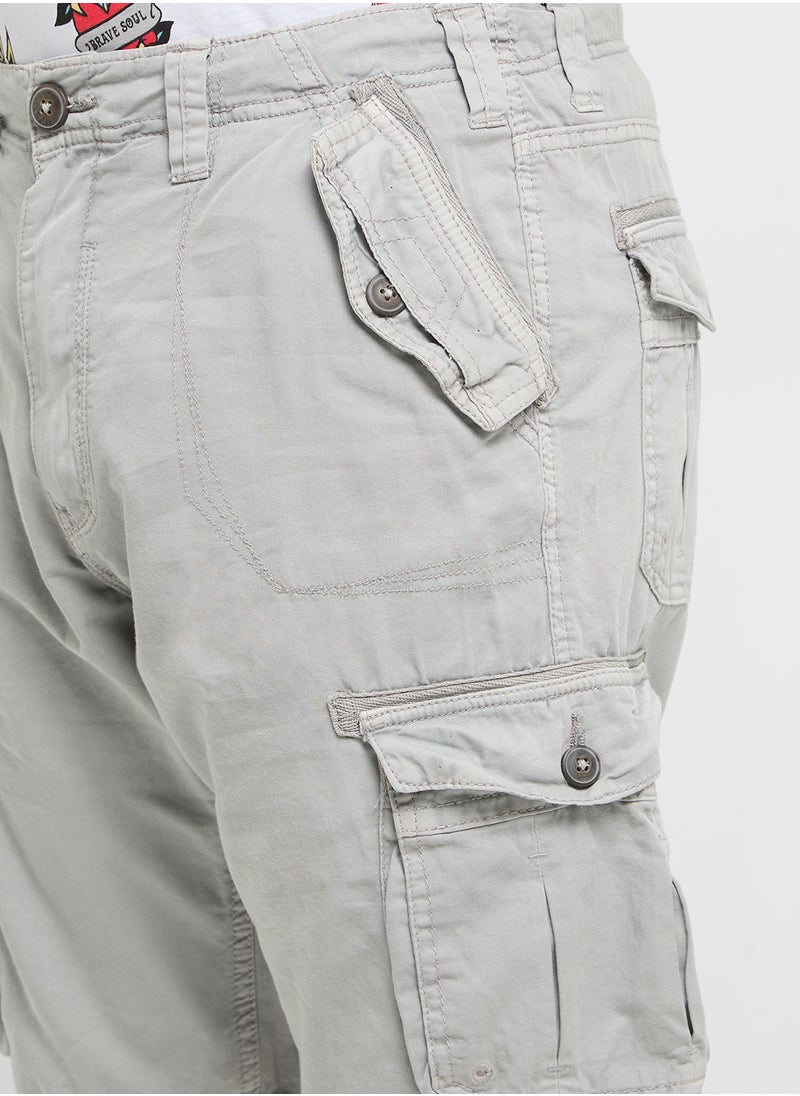 BRAVE SOUL Cargo Pocket Shorts  - Image 4