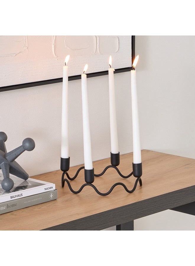 Home Box Calot Metal Multi Taper Candleholder 20 x 20 x 7 cm  - Image 1