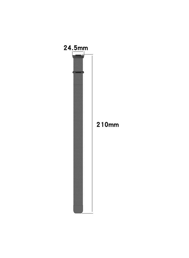 Compatible with HUAWEI Watch Fit2 men's and women's straps, stainless steel magnetic metal wristbands are compatible with colors  - Image 5
