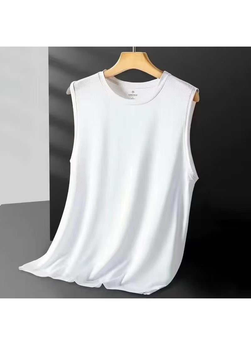Generic - Mens Summer Mesh Vest Breathable Sleeveless T-Shirt fog blue] - Image 1