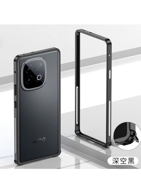 Case compatible with iQOO Z10 Turbo, rugged PC frame caseSlim and lightweight shockproof case for iQOO Z10 Turbo