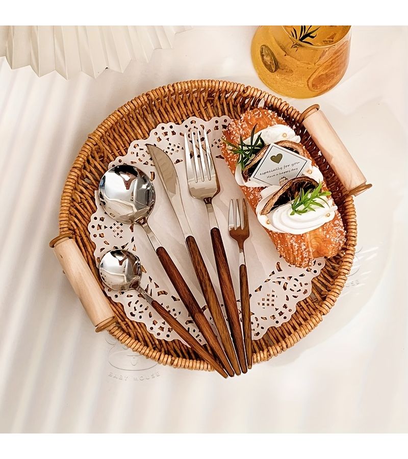 Stainless Steel Silvery Dinner Fork - Image 1