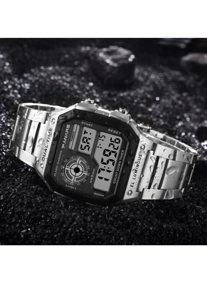 SYNOKE Men's watch boys watch waterproof multi-function sports electronic watch student watch sports watch  - Image 3