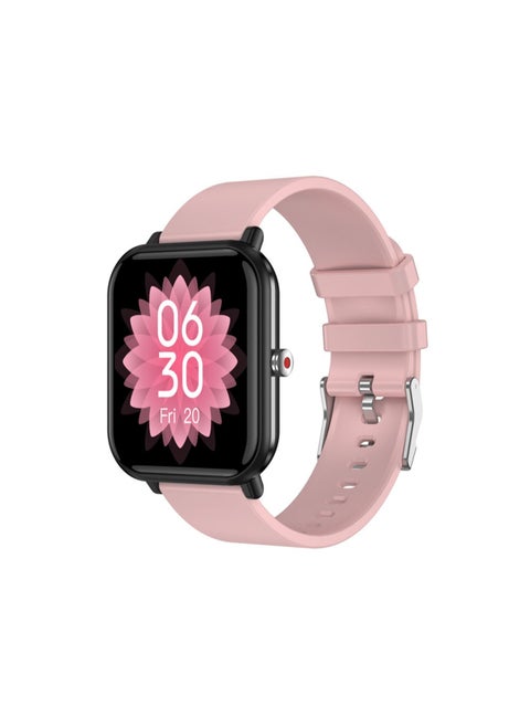 Smart Watch, Fitness Tracker with 24 Sports Modes, 5ATM Waterproof for Swimming, Monitor Steps Calorie Counter, 1.7 Inch Touch Screen Smart Watch Fitness Watch for Android iPhone (Pink)