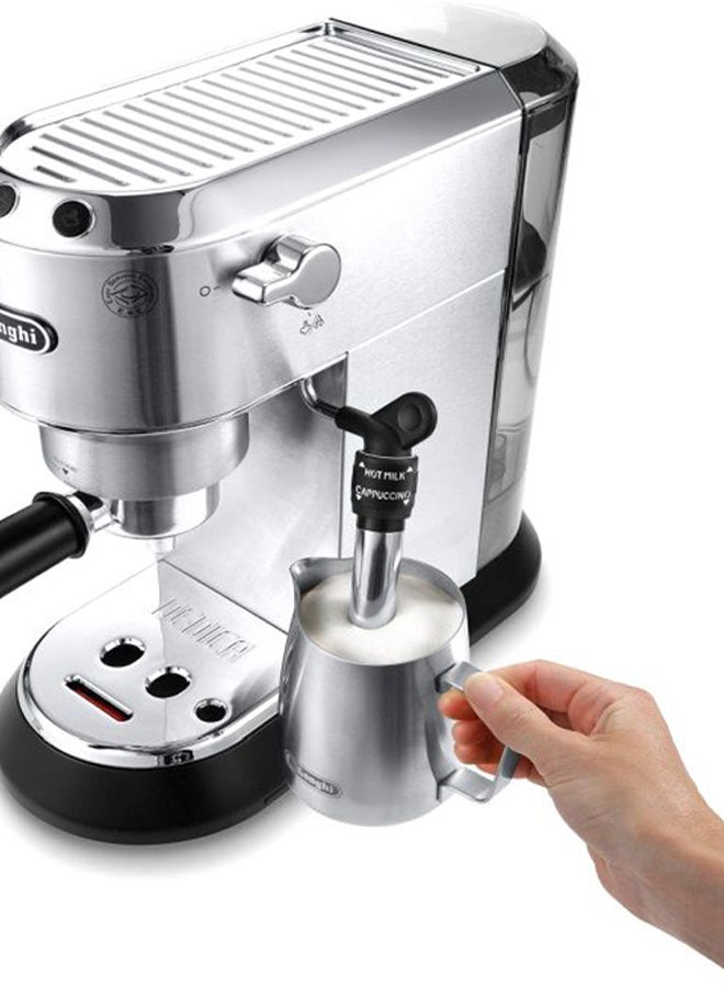 ديلونجي ماكينة صنع إسبريسو بمضخة بقدرة 1300 وات من ديدكا 1.1 L 1300 W 685.M أسود/ فضي - Image 3