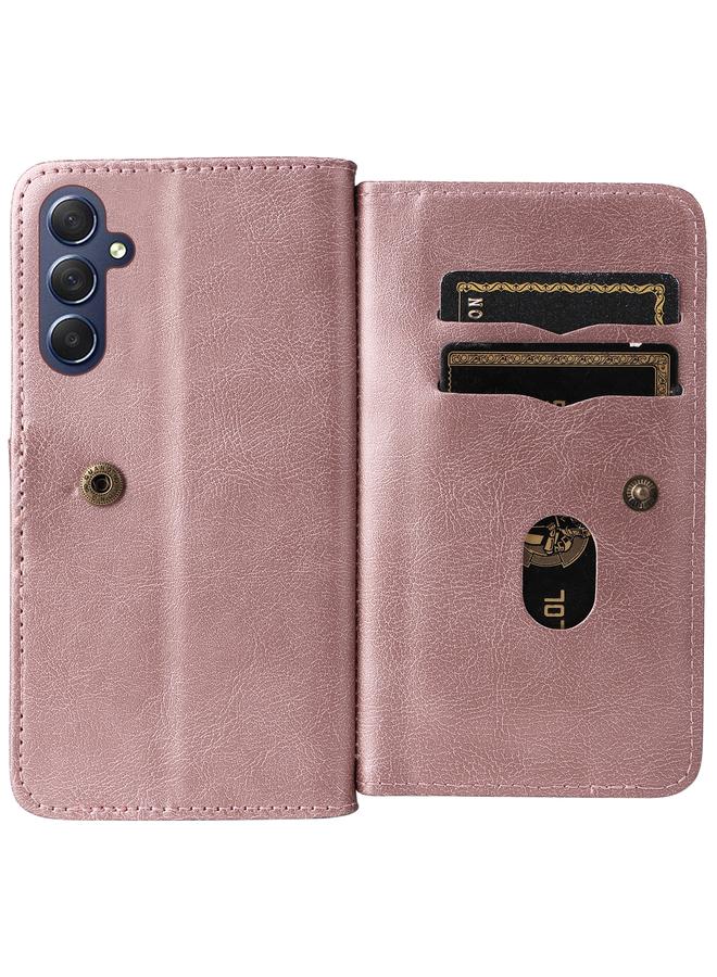erorex Case For Samsung Galaxy A16 5G Multi-Function Wallet 10 Card Slots Leather Phone Case - Image 4