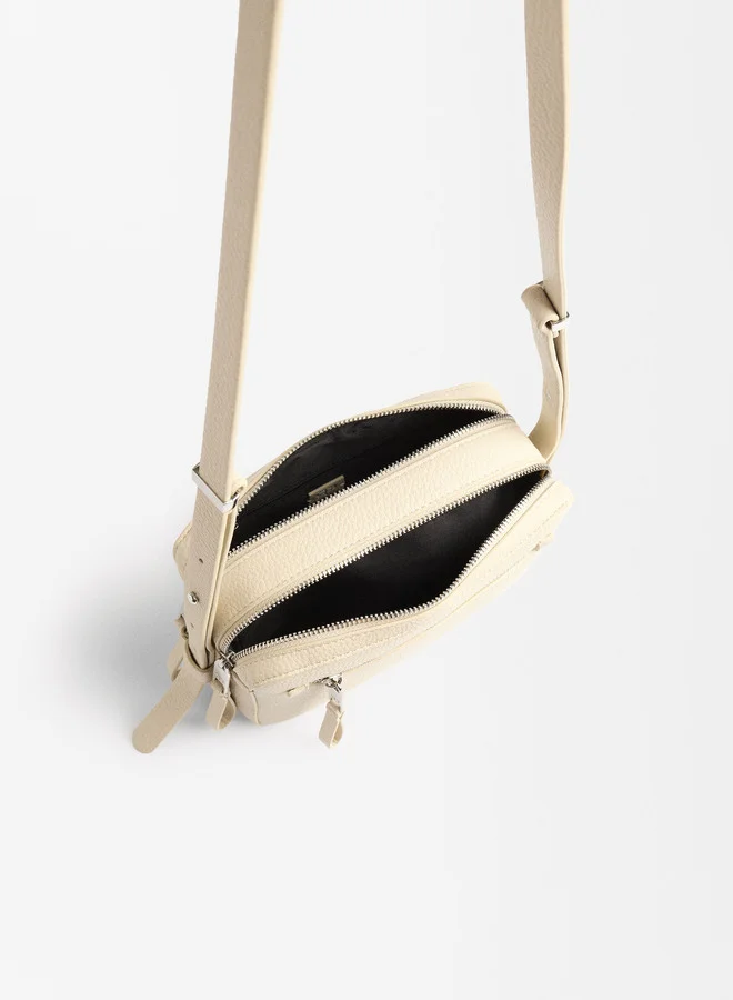 PARFOIS Crossbody Bag With Double Closure