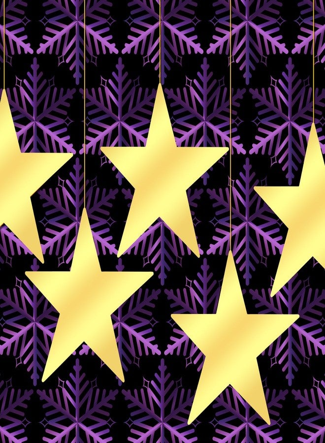 Motroce 40PCS Glitter Large Gold Five Star Cutouts Paper 11 Inch Double, Gold Star Cutouts Star Confetti Cutouts Decorations for Wedding Party Bulletin Board Stars Classroom Wall Christmas Party - Image 5