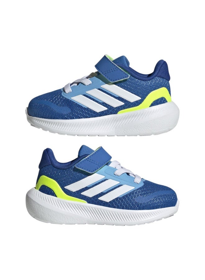 Adidas Runfalcon 5 El I Blue Running Shoes For Infant 3K - Image 1