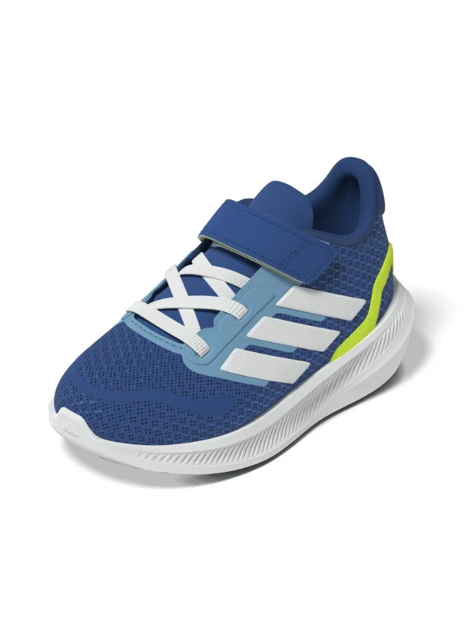Adidas Runfalcon 5 El I U Blue Running Shoes For Kids