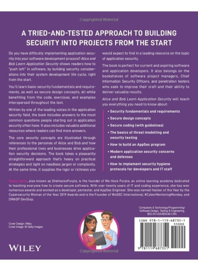 WILEY Alice and Bob Learn Application Security  - Image 2