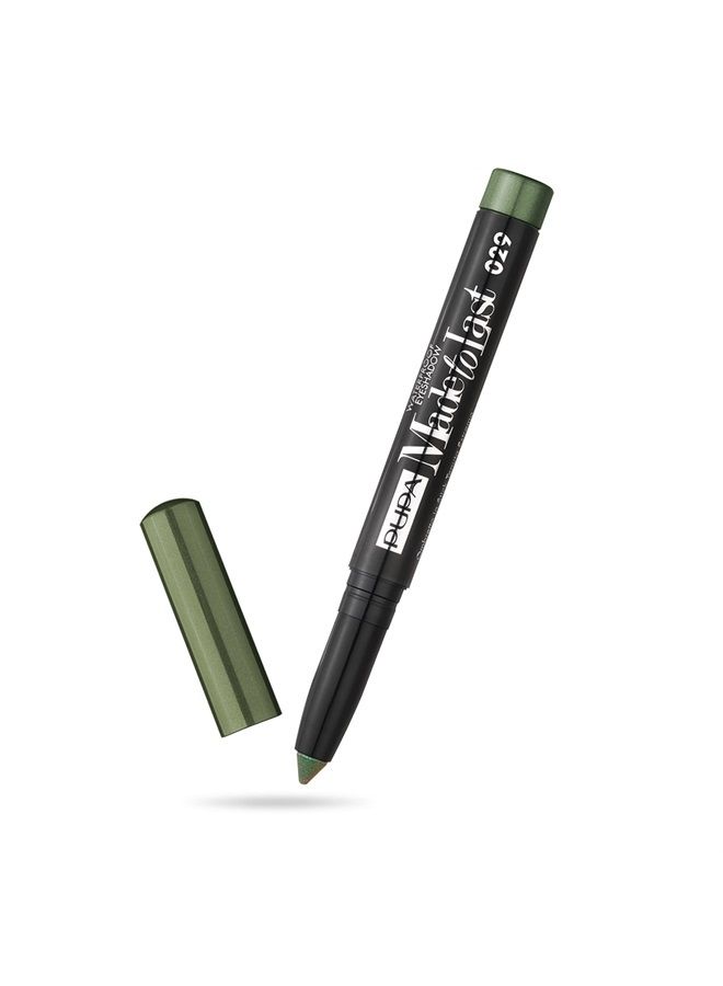 PUPA Milano Made To Last Waterproof Eyeshadow - Long Wear, Pigmented Cream Shadow Stick - Smudge Proof, Easy Blending Formula - Satin, Pearl, and Metallic Shades - 029 Seaweed - 0.049 oz - Image 1