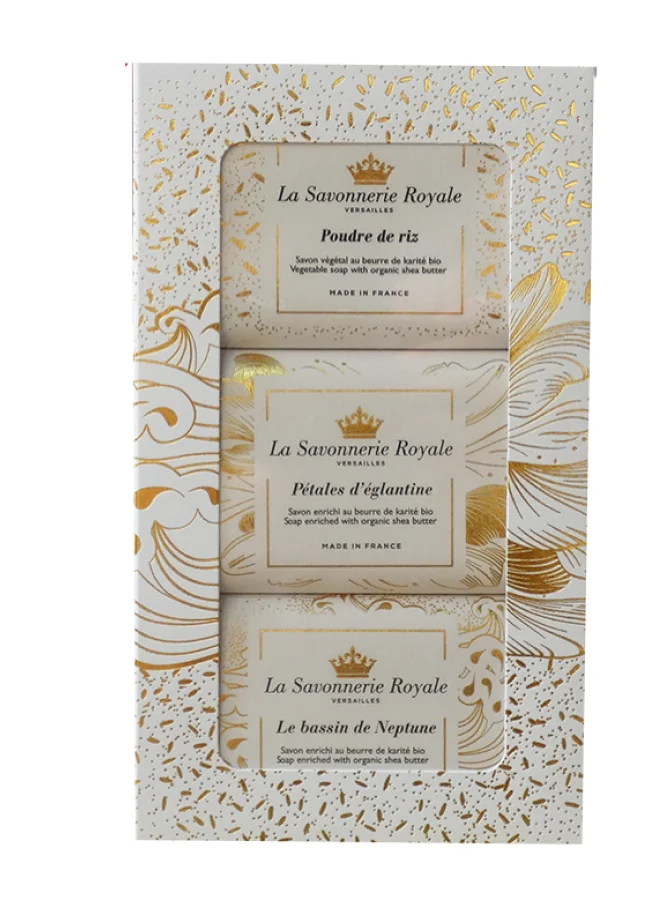 La Savonnerie Royale Set of 3 soaps N°1