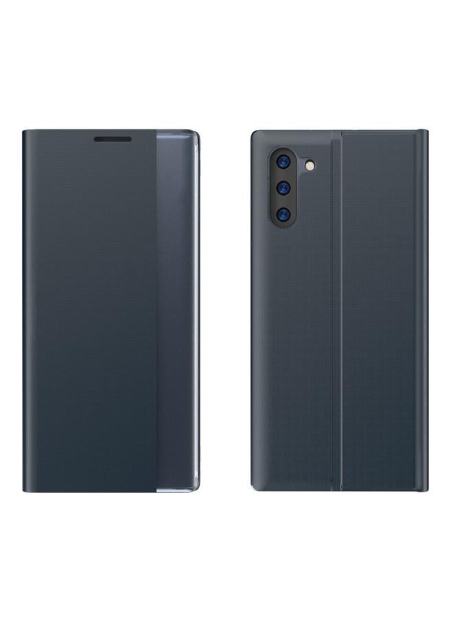 Zaboon Case For Galaxy Note 10 Plus Plain Texture Cloth Attraction Flip Holder Leather Phone Case - Image 1