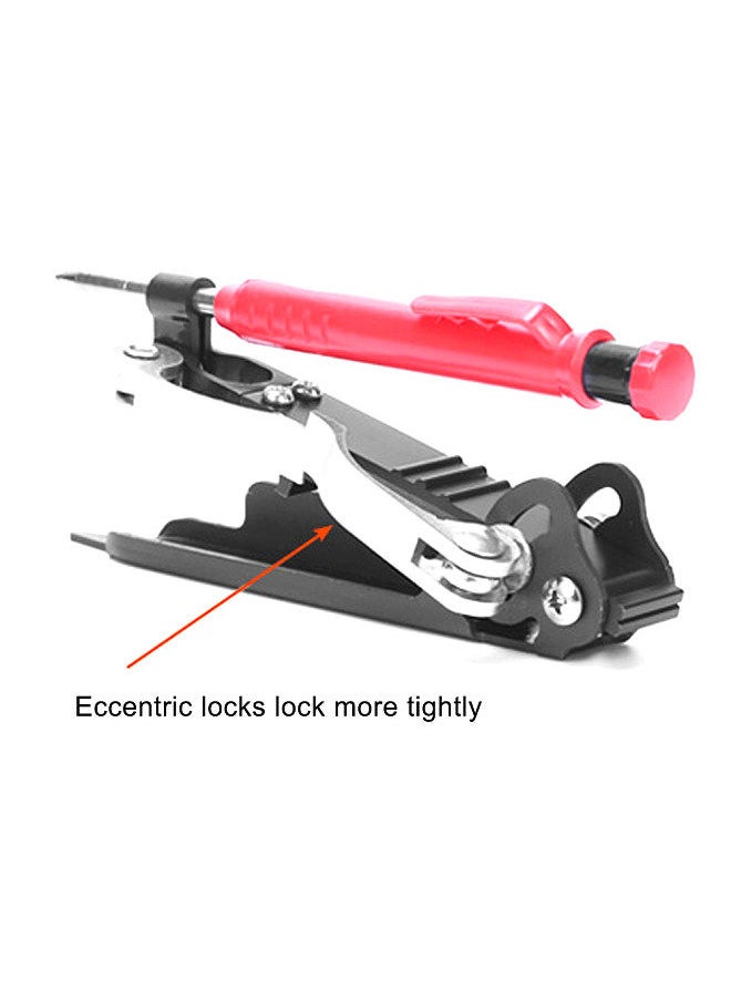 Generic - Portable Woodworking Scribing Tool Multi-function Marking Ruler Home DIY Profiling Straight Arc Irregular Shape Scribing Tool - Image 1