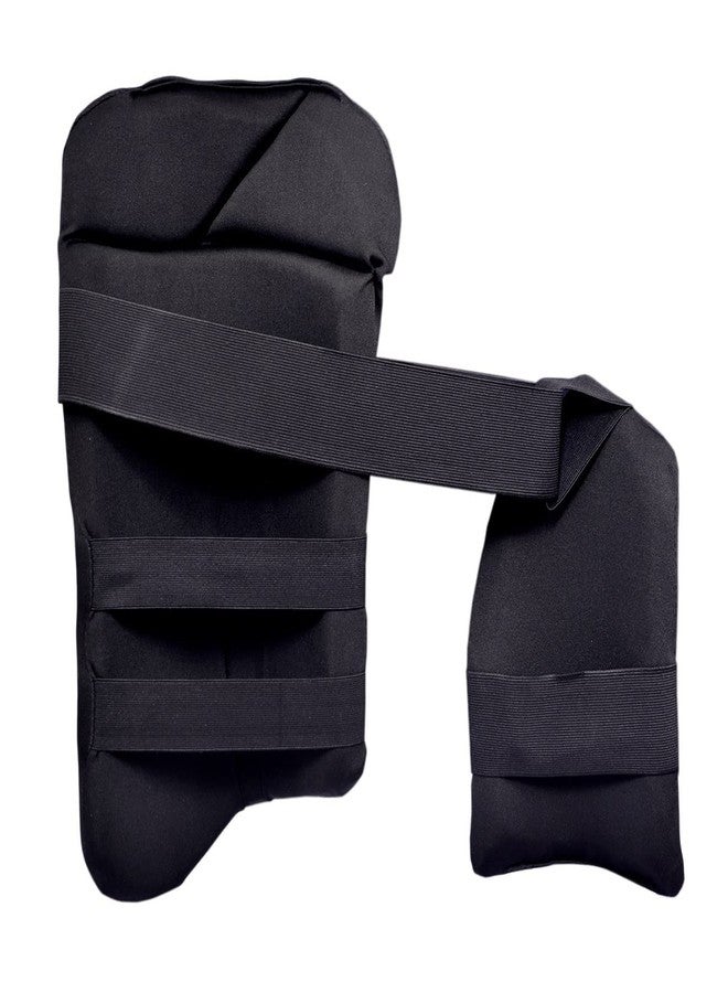 HIRNOTS Cricket Thigh Combo Thigh Guard Ultimate Combo of Cricket Thigh Pad & Inner Thigh Pad for Right Hand (Black), ( Size- Men's ) - Image 3