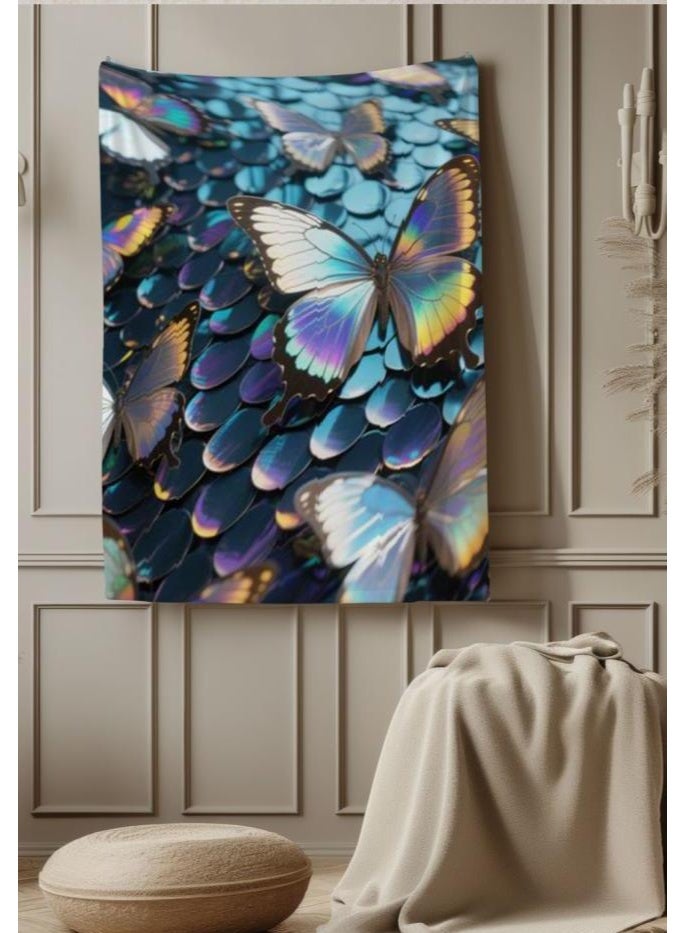 عام بطانية رقيقة من الفانيلا الكرتونية للأطفال والرضع (دافئة ومريحة، ومناسبة للنوم والألعاب) 70 سم * 100 سم - Image 1