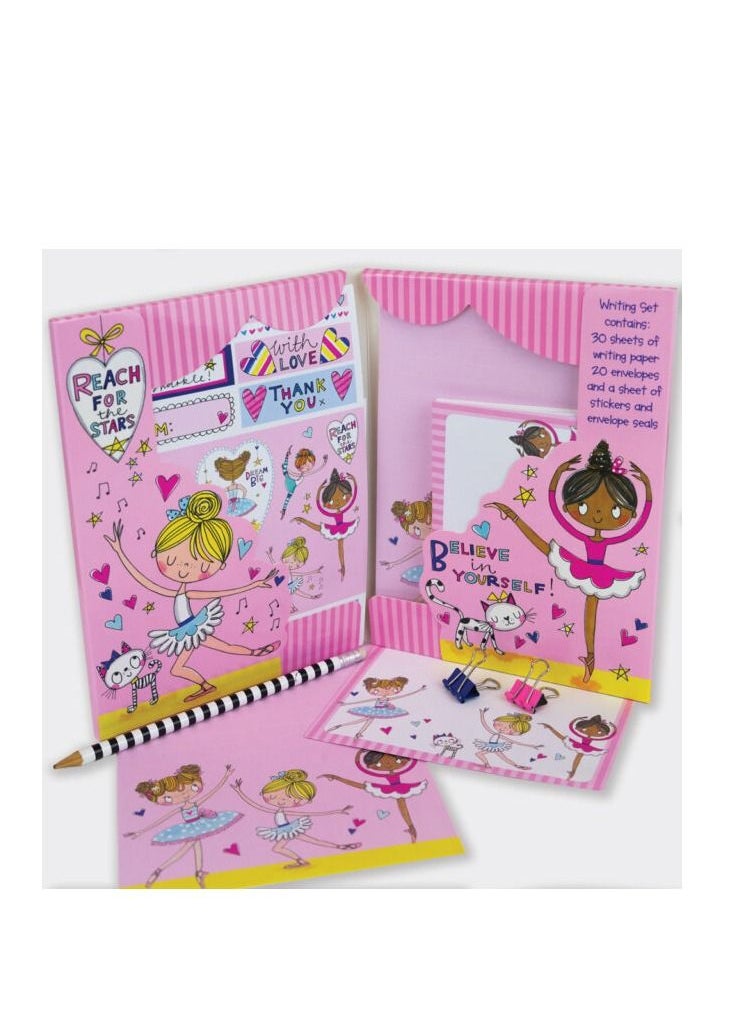 Rachel Ellen Childrens Little Ballerina Writing Set  - Image 1