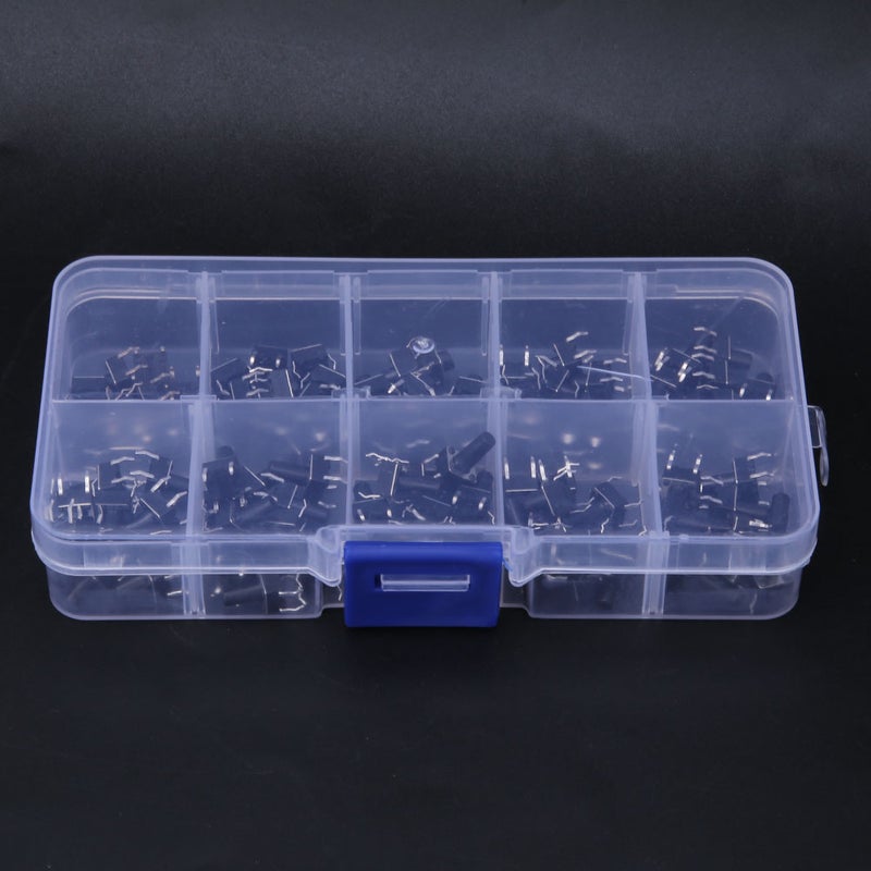 100pcs 10 Value 6x6x4.3-13mm Tactile Push Button Switch Waterproof Micro Tact Switch - Image 3