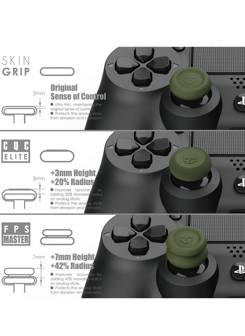 Oasisgalore Thumb Grip Caps Set Joystick Cap Analog Stick Cap for Switch Pro Controller,PS5,PS4,Slim,Pro Controller(4Pcs Purple)  - Image 4
