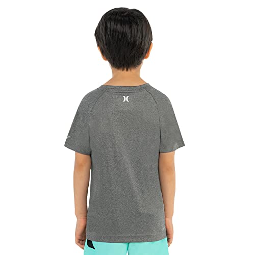 Hurley قميص حارس rash للأولاد من هيرلي، أسود/رمز، كبير US - Image 3
