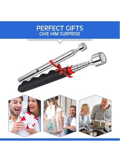 Excefore Telescoping Magnetic Pickup Tools,  20 lb Magnetic Tool and 3 lb Telescoping Magnet Stick Gadget for Hard to Reach Places, Suitable for Birthday, Father’s Day Gift  - Image 5