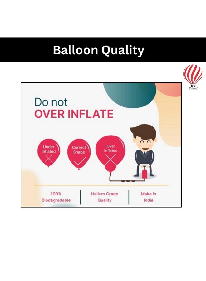 هونج كونج بالونز بالونات HK Balloons® 101 قطعة باللون البرتقالي والأبيض والأخضر لديكور يوم الاستقلال الخاص احتفالات "يوم استقلال سعيد" بالون تيرانجا / بالونات زينة خلفية لحفل 15 أغسطس - Image 5