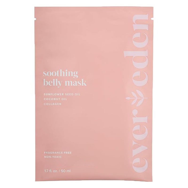 Evereden Soothing Belly Mask for Stretch Marks  One Size  1 count  Belly Mask for Pregnancy  Clean Pregnancy Skincare  Nontoxic and Fragrance Free