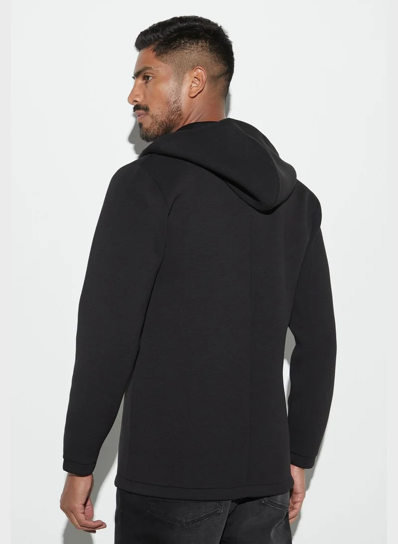 Iconic Essential Zip Through Hoodie