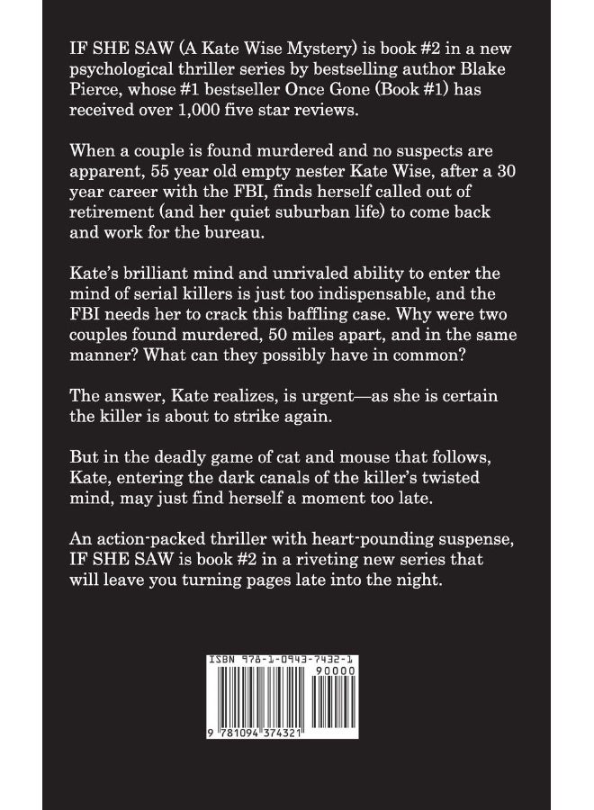 If She Saw (A Kate Wise Mystery-Book 2)  - Image 2
