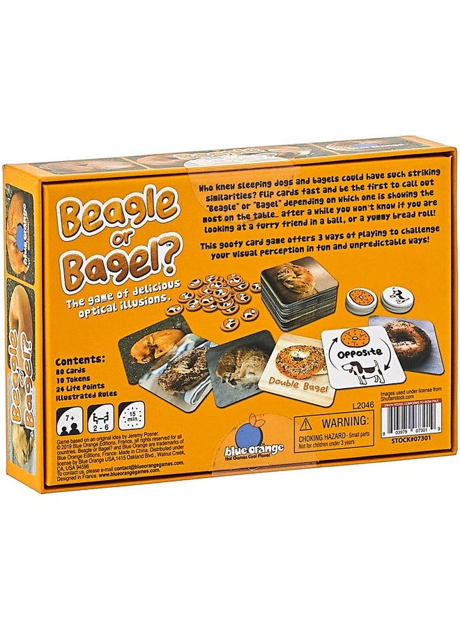 blue orange - Beagle Or Bagel Fastpaced Patternrecognition Game For Kids And Families By Blue Orange Games 2 To 6 Players Ages 7 And Up - Image 1