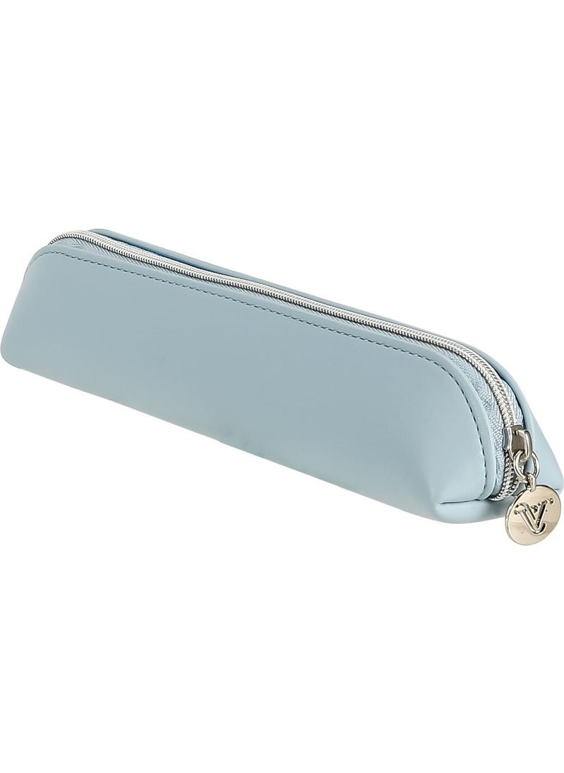 Victoria's Journals - Hush Hush Pastel Blue Locking Notebook and Pencil Case Set - Image 1