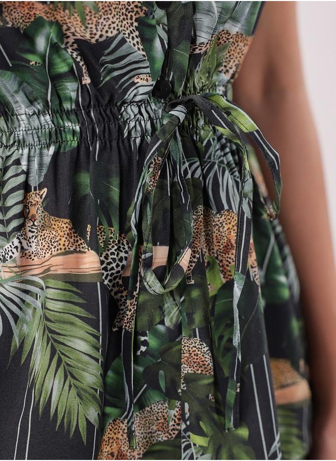 sanskrutihomes - Women Printed Cotton Night suit by Styli - Image 1