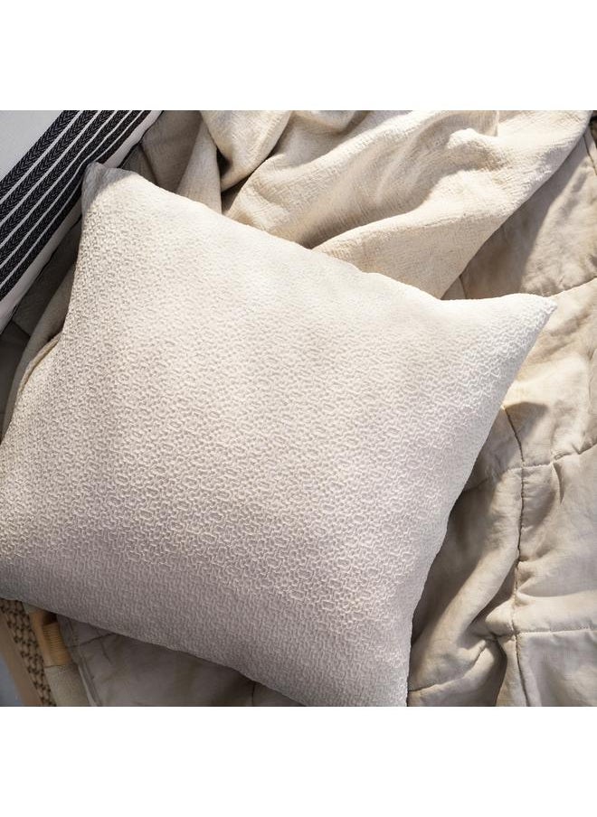 Beauenty - Cushion cover, off-white, 50x50 cm - Image 1