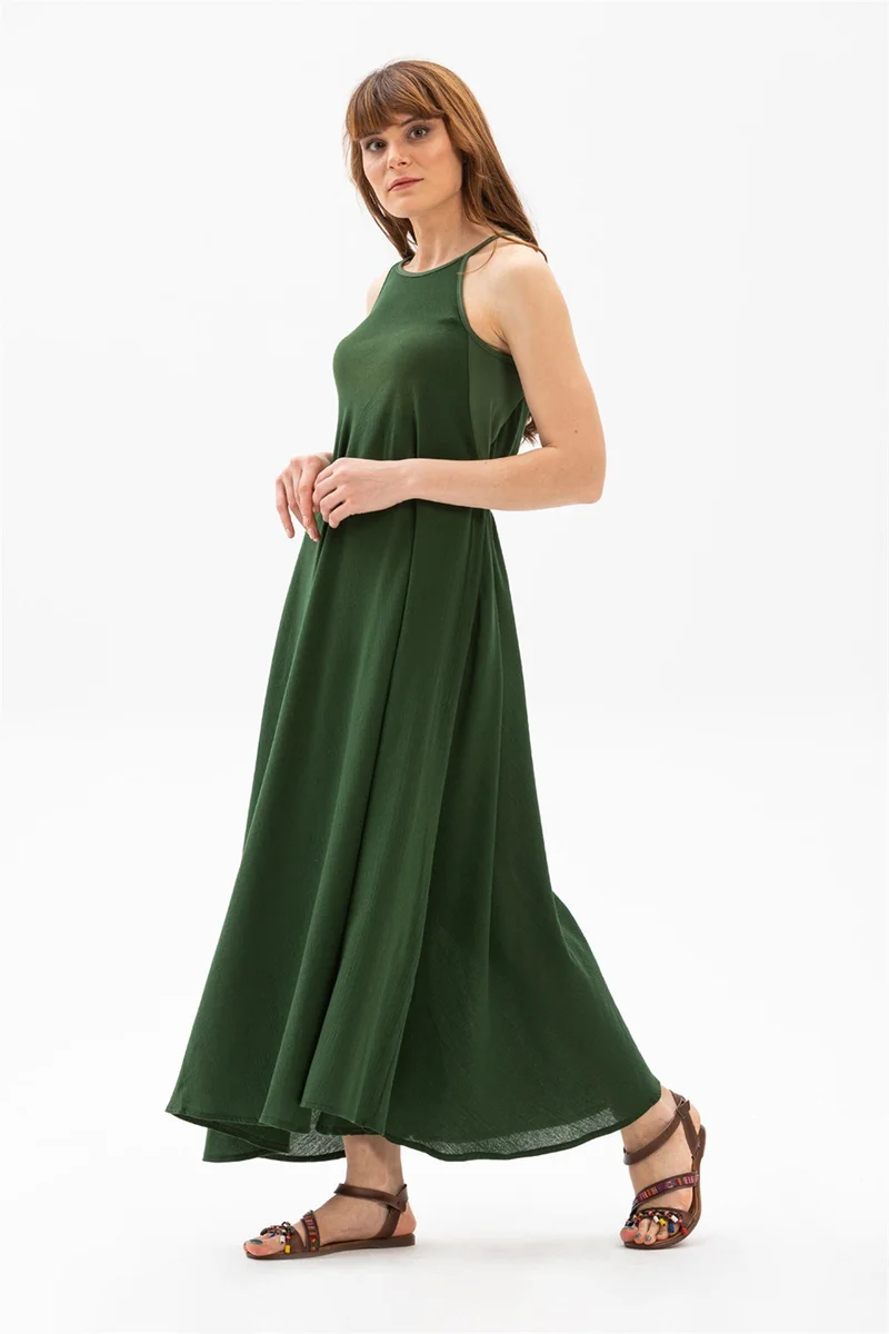 اليش شيل بيزي Sleeveless A-Line Dress