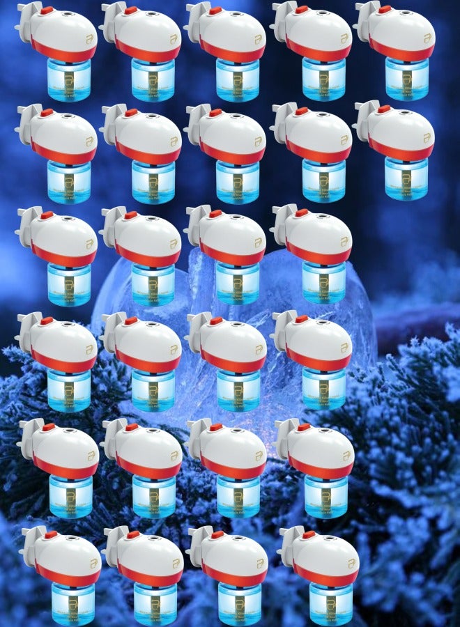 PYRON 26 Pieces Electric Mosquito Killer Device With Free 360-Hour Refill Liquid, 1 Bottle Of 45 Ml, With A Floral Fragrance. - Image 1