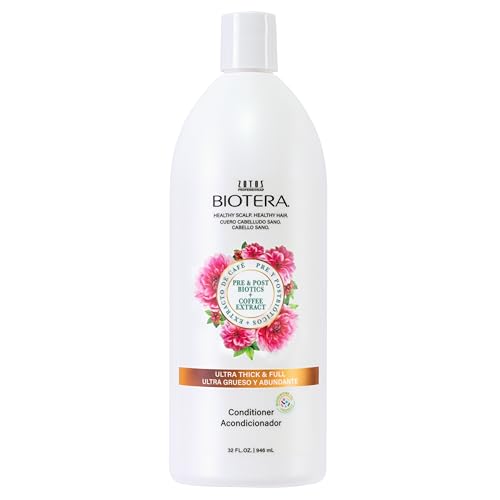 Biotera Ultra Thick & Full Volumizing Conditioner | Fine or Limp Hair | Microbiome Friendly | Vegan & Animal Test Free | Paraben Free | Color-Safe | 32 Fl Oz - Image 1