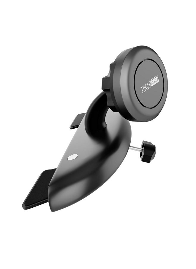 TechMatte Maggrip Universal Magnetic Cd Slot Car Mount With Extra Strong Magnetic Grip (1 Pack)  - Image 1