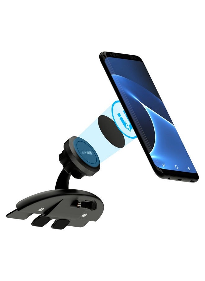 TechMatte Maggrip Universal Magnetic Cd Slot Car Mount With Extra Strong Magnetic Grip (1 Pack)  - Image 3