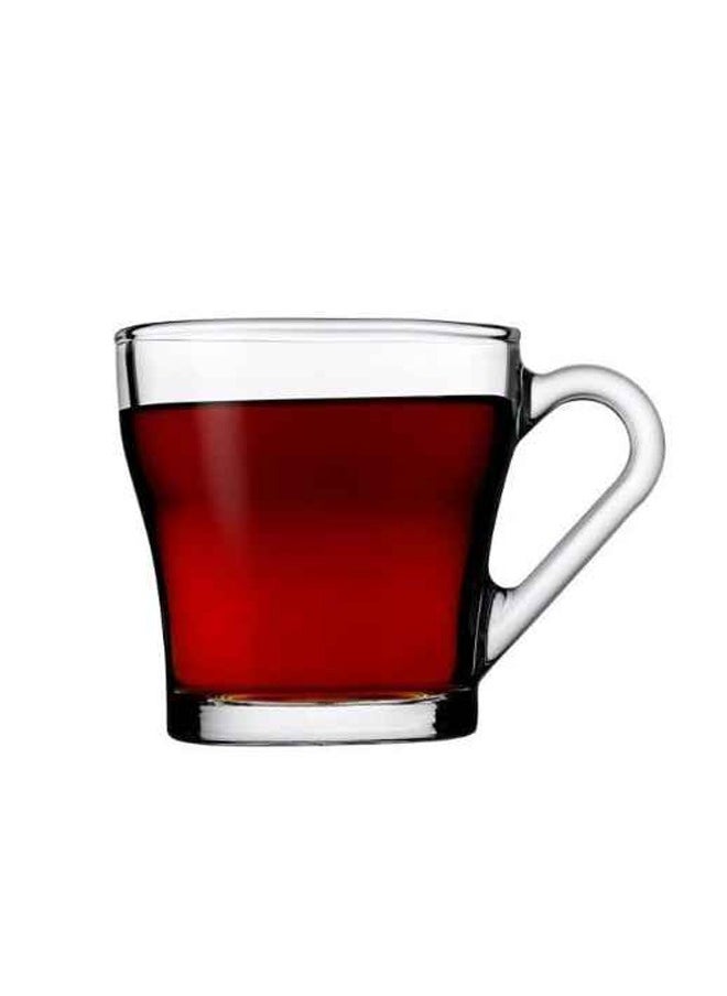 Blinkmax 6-Piece Tea Cup Set Clear 160ml  - Image 3