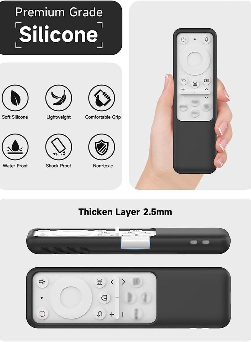 SYOSI Silicone Protective case Cover Compatible with Samsung 2021 M70B/M80B Monitor Control Shockproof Anti-Slip for TM2261S - Image 4