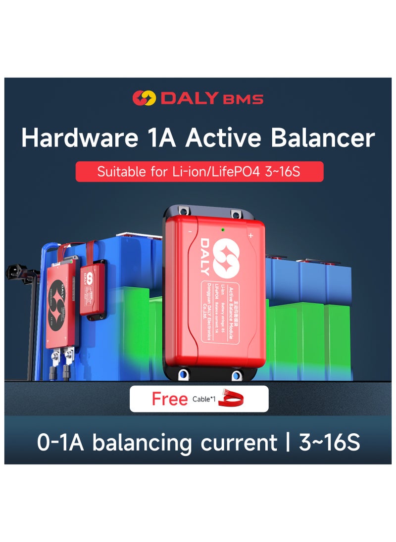 DALY - DALY Hardware 1A Active Balancer Equalizer Energy Transfer Board for Lifepo4 or Li-ion Lithium Battery Pack - Image 1