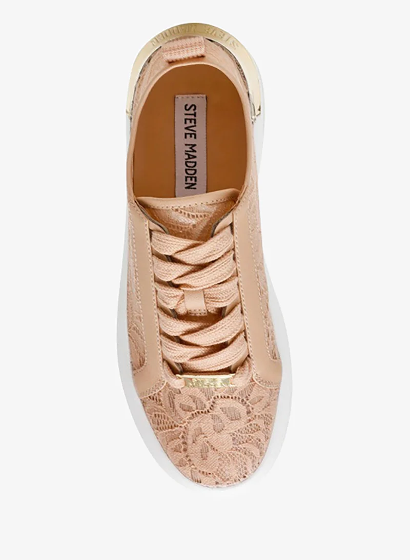 STEVE MADDEN  Steve madden glacial-l women's blush lace sneakers for Women | Best Price UAE