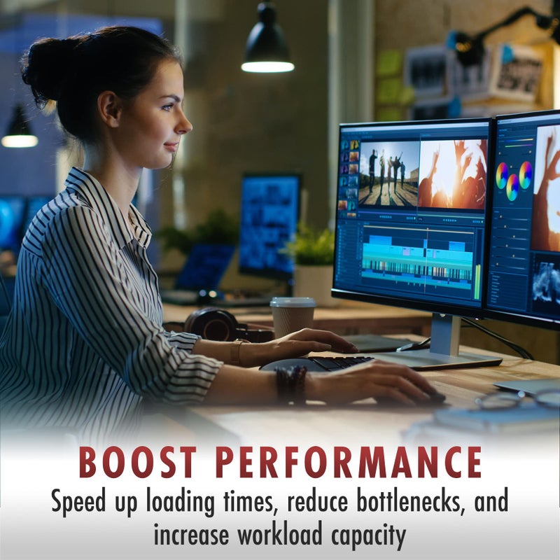 A-Tech 64GB Kit (2x32GB) DDR4 2400MHz PC4-19200 ECC RDIMM 2Rx4 1.2V Dual Rank Registered DIMM 288-Pin Server & Workstation RAM Memory Upgrade Modules (A-Tech Enterprise Series) - Image 5