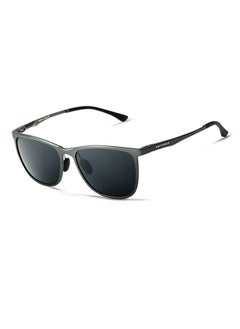 ايكيك Men's Sunglasses Vintage Polarized Square Frame - Lens Size: 58 mm 